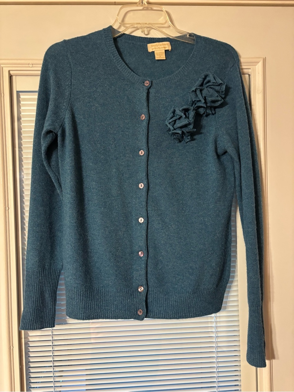 Women’s Vintage  Simply Cashmere Button Sweater